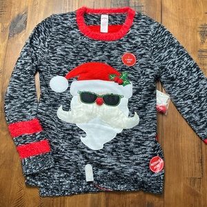 Small Santa sweater. Never worn.